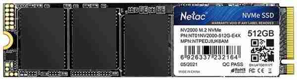 Netac Max NVMe SSD 512GB